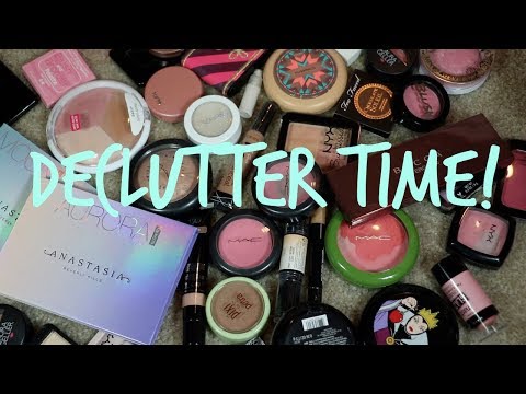 Declutter Vlog #19: Face and Cheek Products {Round 6}