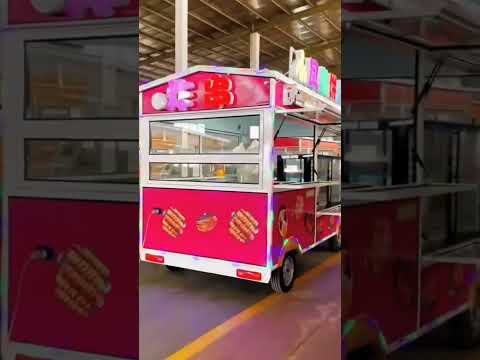 Fast food cart for small vender