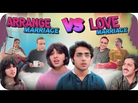 LOVE MARRIAGE VS ARRANGED MARRIAGE🤵🏻👰🏻| Raj Grover | ​⁠@RajGrover005