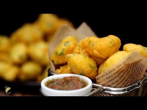 Easy Baja Recipe | Recette Bajia Facile | Plain Besan Pakora