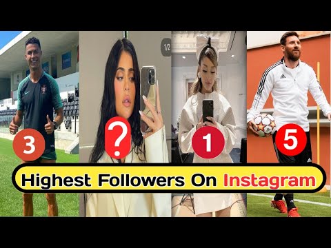 5 Most Followers Celebrity In the World 😎 #shorts #instagram #followers #newshorts