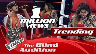 Hiran Charuka | Earth Song | Blind Auditions | The Voice Teens Sri Lanka