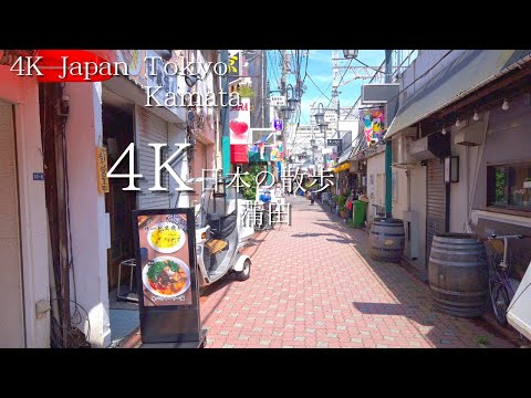 東京 蒲田駅から始まる散歩 4K HDR