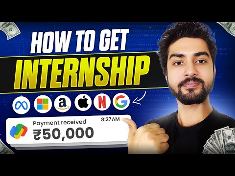 How to Get Internship | With No Experience | Full Roadmap