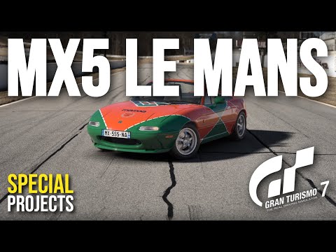 GT7 | 1991 Mazda MX-5 Le Mans Edition Build Tutorial | Special Projects | Eunos Roadster