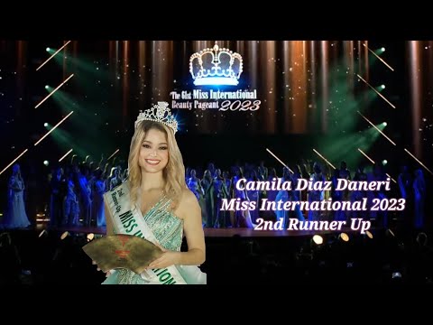 Miss International 2023 2nd Runner Up Camila Diaz Daneri | #MissInternational2023