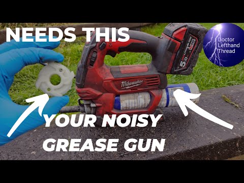 Fixing A Noisy M18 Grease Gun