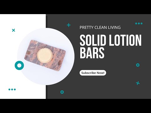 Pretty Clean Living Lotion Bar