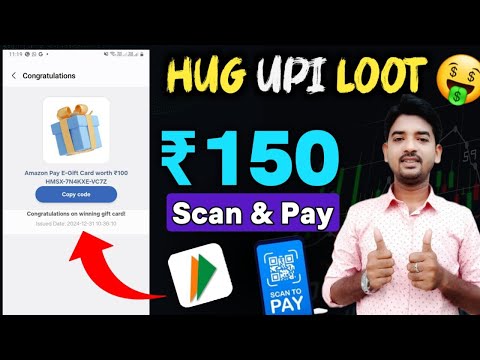 NEW EARNING APP TODAY 🔥 |  ₹150  UPI EARNING APP WITHOUT INVESTMENT | Online Earning App 2024 🤑