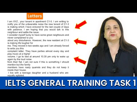 IELTS General Training Task 1-Letters / Samples