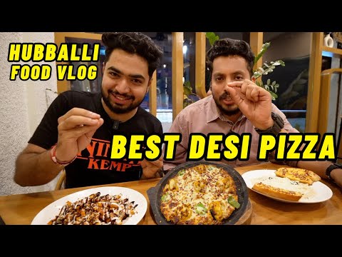 Best Creamy Spicy 🔥 Pizza In Hubli Dharwad | Best Cafe In Hubballi | Kannada Food Vlog | Cafe Koppas