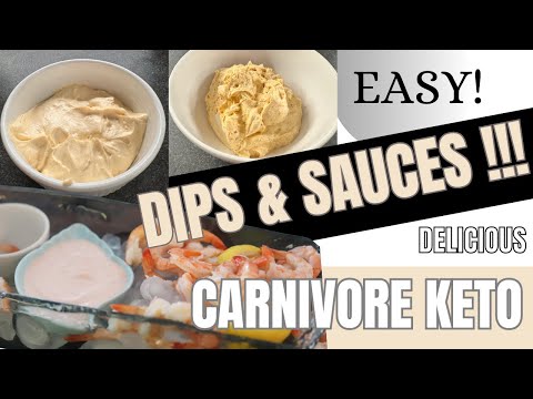 HERE ARE YOUR EASY GO-TO DIPS & SAUCES ! So Simple & Delicious