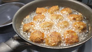 今年友人が一番絶賛した最高の肉だんごの作り方