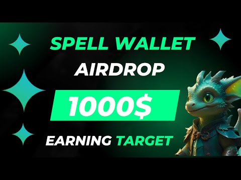 1k$ Earn Spell wallet Airdrop || High PayingTap 2 Earn Telegram Airdrop