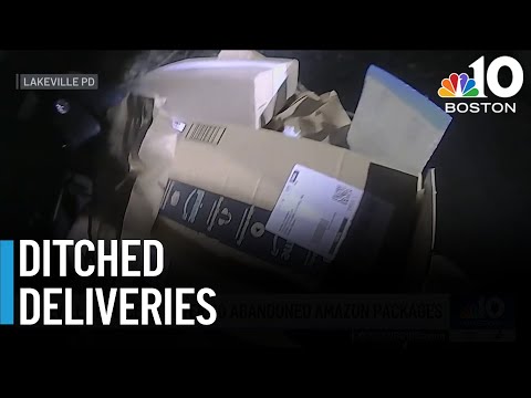 Police find, return dozens of abandoned Amazon packages