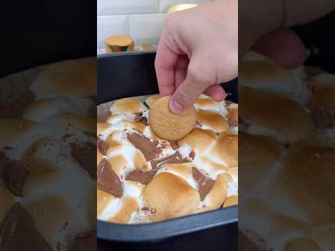 Air fryer s’mores dip #shorts