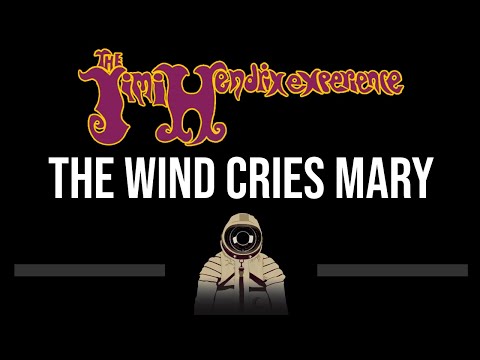 Jimi Hendrix • The Wind Cries Mary (CC) 🎤 [Karaoke] [Instrumental]