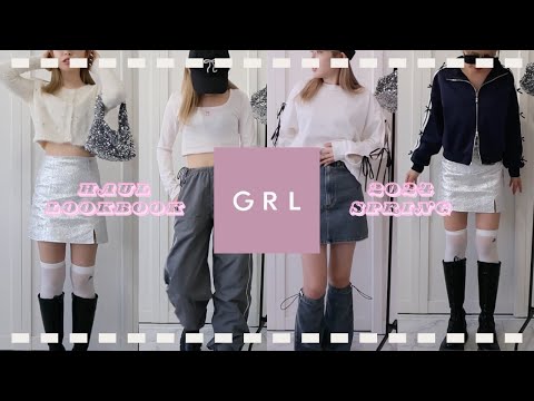 【GRL】春の新作GRLコーデが可愛すぎる🌷カジュアルからガーリーまで幅広くかわいいアイテムがたくさん🤍