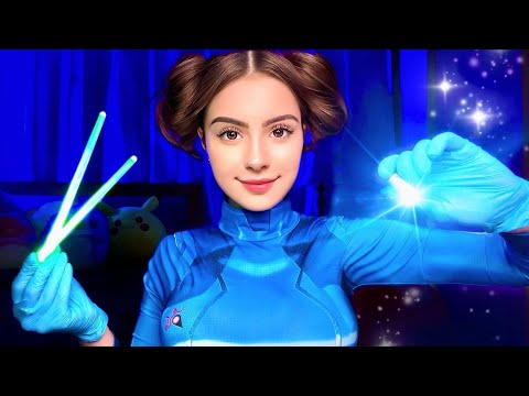 ASMR ALIEN FULL BODY EXAMINATION 👽 Cranial Nerve Exam, Follow my Instructions, Alien Exams YOU 👽