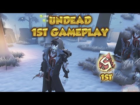 (1st Undead) Undead 1st Gameplay | Identity V | 第五人格 | 제5인격 | アイデンティティV | Undead