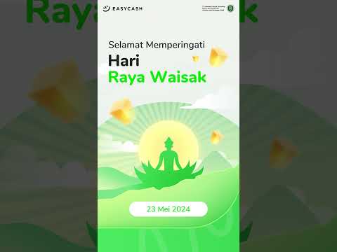 Selamat Hari Raya Waisak 🪷 #HariRayaWaisak #buddha  #easycash