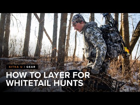 Whitetail Gear Tip: Don't Break a Sweat