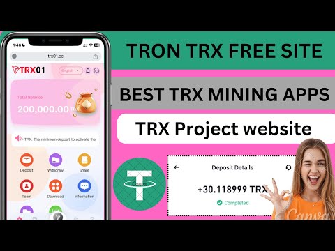 Best TRX01 TRON Mining site | Best trusted Earning site |  new site launching today | longtime site