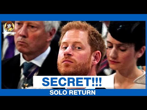 PRINCE HARRY'S SECRET SOLO RETURN TO THE ROYAL HOUSE