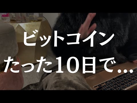 勢いで買ったビットコインがヤバいことになっとる