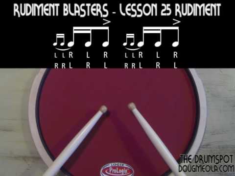 Lesson 25 Drum Rudiment - Canadian Drum Gear - DOUGMEOLA.COM/The DrumSpot