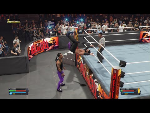 Friends to Enemy |  Finn Balor vs Damian Priest | WWE2K24 | Neon Nights Gamer