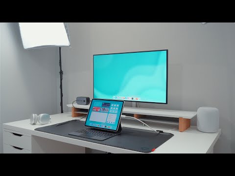 iPad Desk Setup