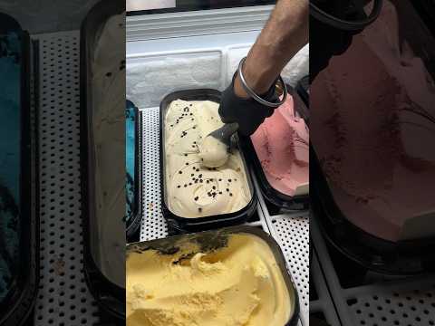 Cookie Dough Ice Cream #scooping #gelato #dessertlovers #tasty #foodie #youtubeshorts #eton #tudors