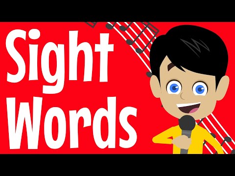 Tricky Words Song - Phase 4 Sight Words for Kindergarten & Early Years