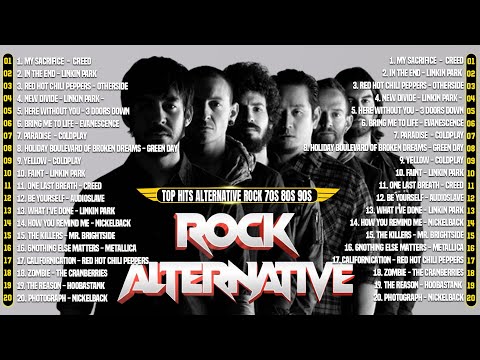 Alternative Rock Of The 90s 2000s - Linkin park, AudioSlave, 3 Doors Down, Hinder, Evanescence...#3