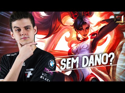 A MENINA DE VERMELHO mais SEM DANO de Summoner's Rift!