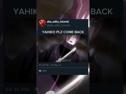 Yahiko death 😢😭 | Yahiko death 4k | #naruto #yahiko #nagato #anime #narutosadedit #viral