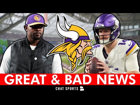 Vikings Just Received GREAT & BAD News On Brian Flores!