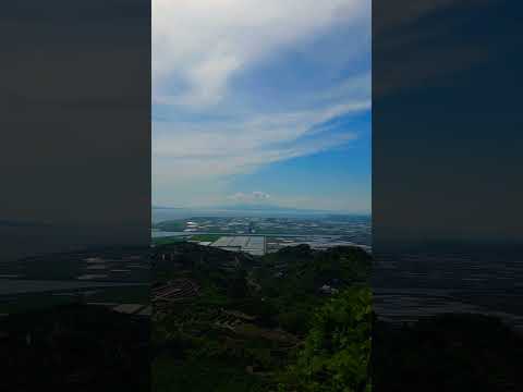 【癒し動画】熊本県熊本市西区　南越展望所　#nature 　#五木ひろし　#shorts