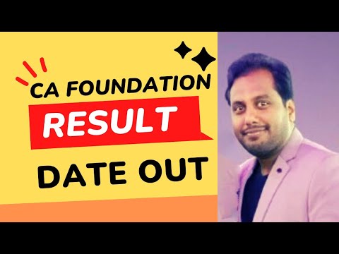 |CA Foundation December exam Result Date Out|ICAI Foundation Result Date Update|