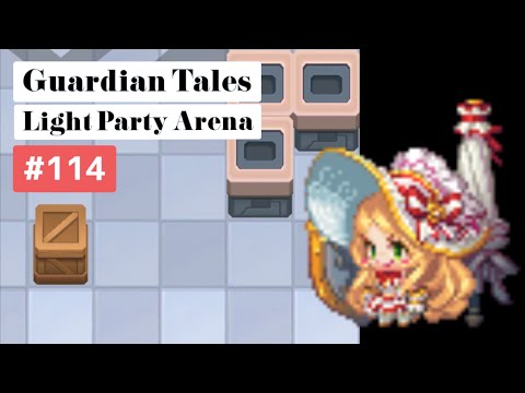 【ガーディアンテイルズ ガデテル /Guardian Tales Arena】光パーティでアリーナ！#114【Lapice、Future Princess、Eugene ラピス 未来姫 ユジン】