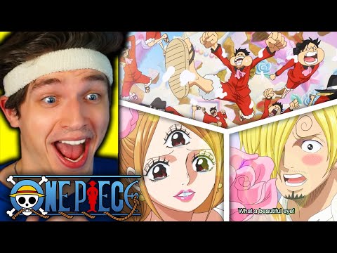 SANJI SEES PUDDING'S EYE! (one piece reaction)