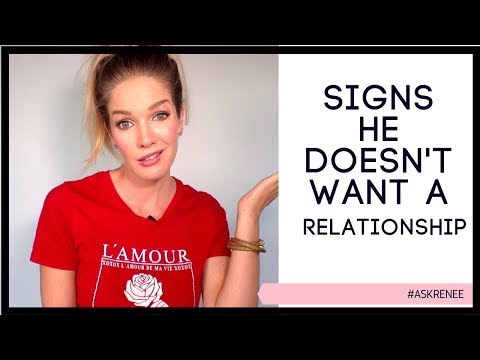 Signs he doesn't want a relationship with you | How to tell he doesn't want a relationship