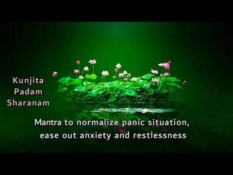 Mantra to normalize panic situation, ease out anxiety | Kunjita Padam Sharanam (108 Times)