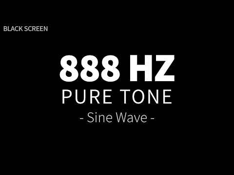 888 Hz Pure Tone - Sine Wave | RAZIEL Archangel Guidance & Healing | Angelic Frequencies