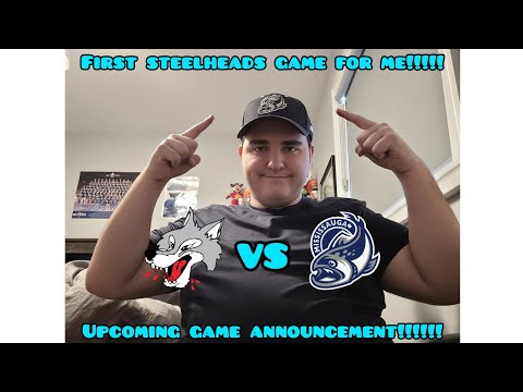 First Steelheads Game of the Season Again!!!!!!!! ANNOUNCEMENT!!!!! MUST WATCH!!!!!