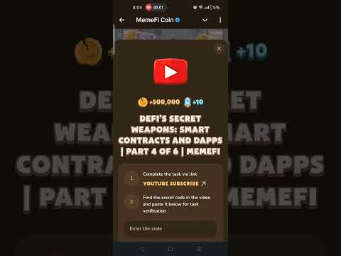 Defi's Secret Weapons: Smart Contracts and dApps | Part 4 of 6 | Memefi | Memefi Code