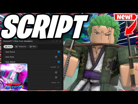 One Fruit Simulator Script PASTEBIN 2022 AUTO FARM + KILL AURA *Roblox*