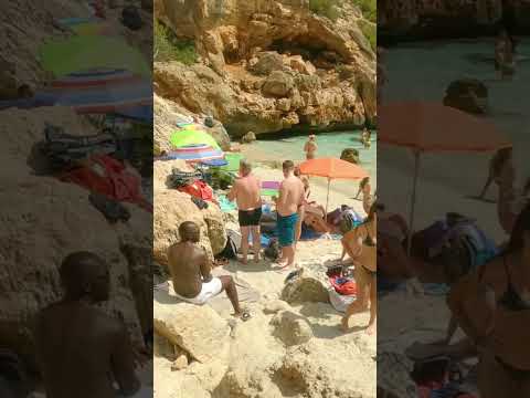 Mallorca beach | Calo Des Moro | Summer 2024  #beach #travel#spain