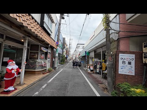 【東京編】稲城長沼駅から始まる散歩：４K  Japan Inaginaganuma